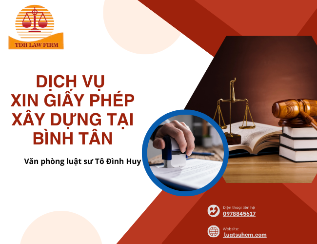 Dịch vụ xin giấy phép xây dựng tại Bình Tân