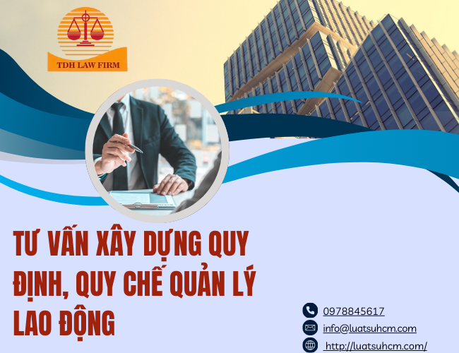 Tư vấn xây dựng quy định, quy chế quản lý lao động