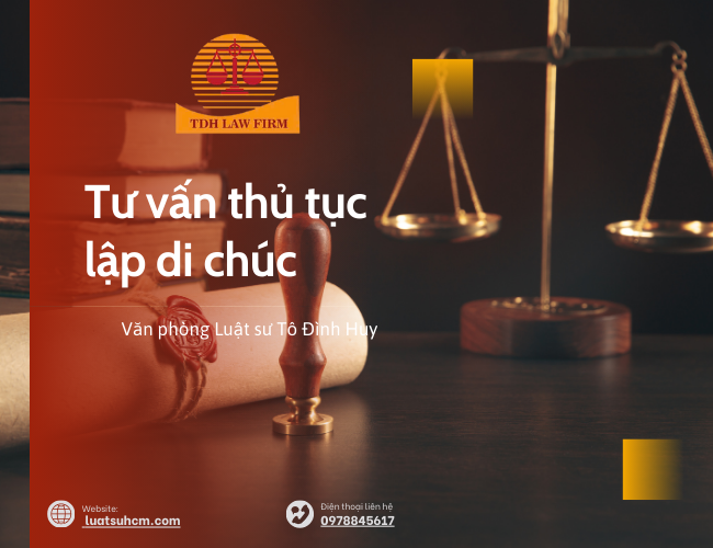 tư vấn thủ tục lập di chúc