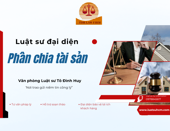 đại diện phân chia tài sản