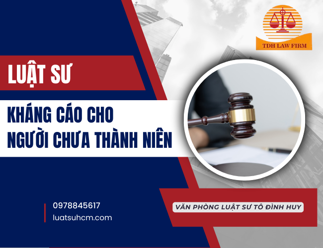 Dịch vụ luật sư kháng cáo cho người chưa thành niên