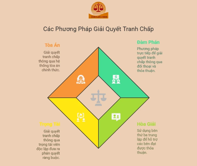 pp Giải quyết tranh chấp trong hoạt động quản trị