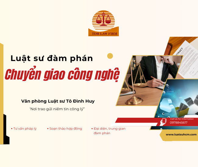 Luật sư đàm phán hợp đồng chuyển giao công nghệ