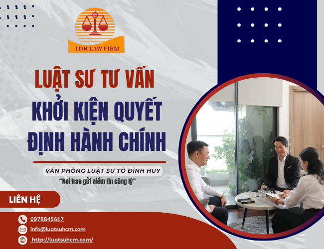 Luật sư tư vấn khởi kiện quyết định hành chính