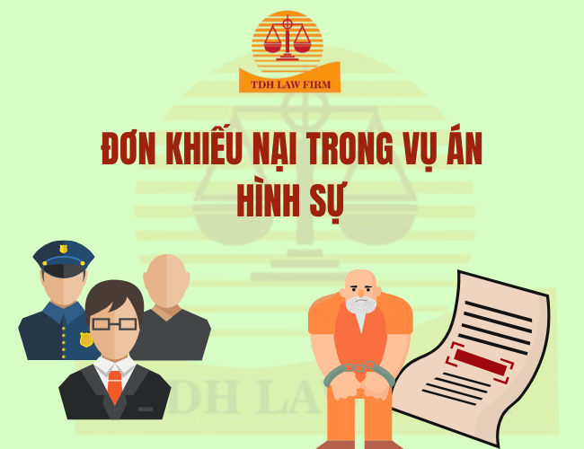 đơn khiếu nại trong vụ án hình sự