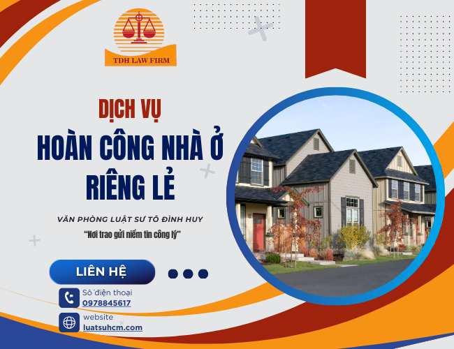 dịch vụ hoàn công nhà ở riêng lẻ