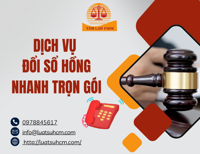 Dịch vụ đổi sổ hồng nhanh trọn gói