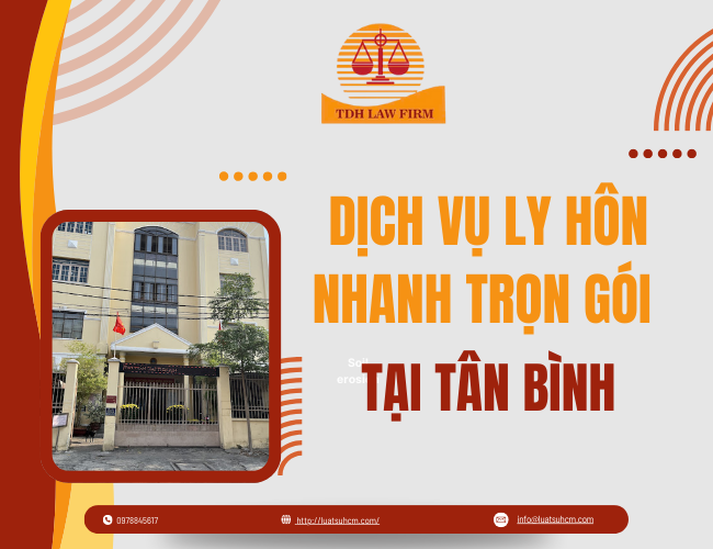 Dịch vụ ly hôn nhanh trọn gói tại Tân Bình