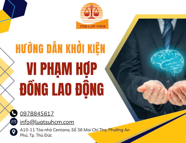 Khoi kien vi pham Hop dong lao dong
