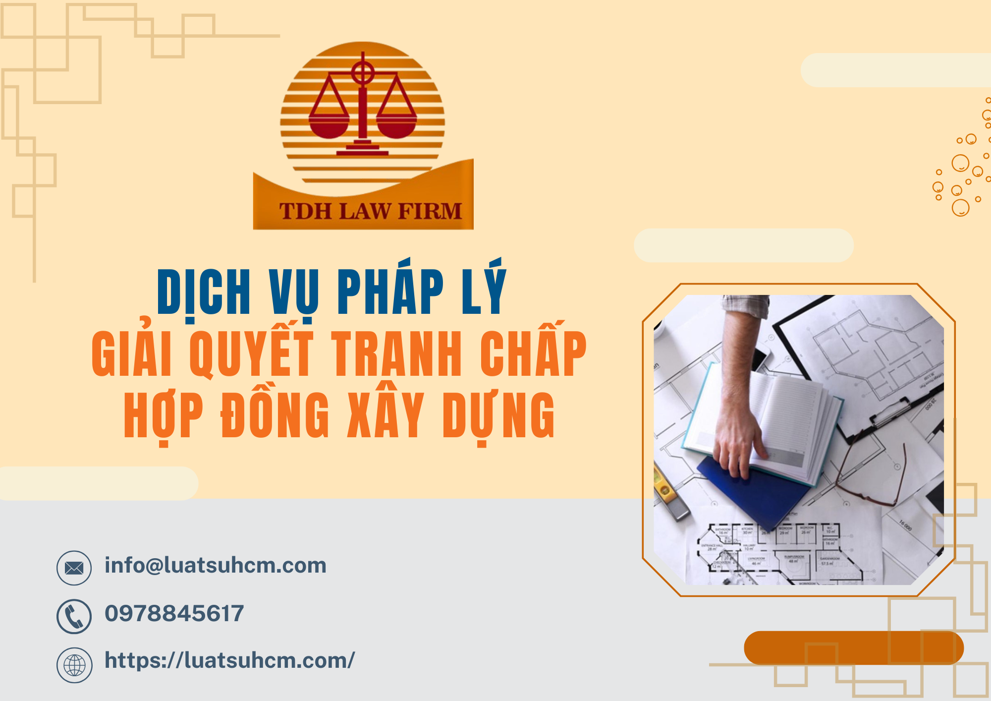 Dịch vụ pháp lý giải quyết tranh chấp hợp đồng xây dựng