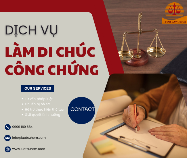 Dịch vụ làm di chúc công chứng