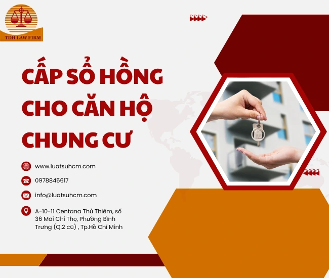 Dịch vụ cấp sổ hồng cho căn hộ chung cư