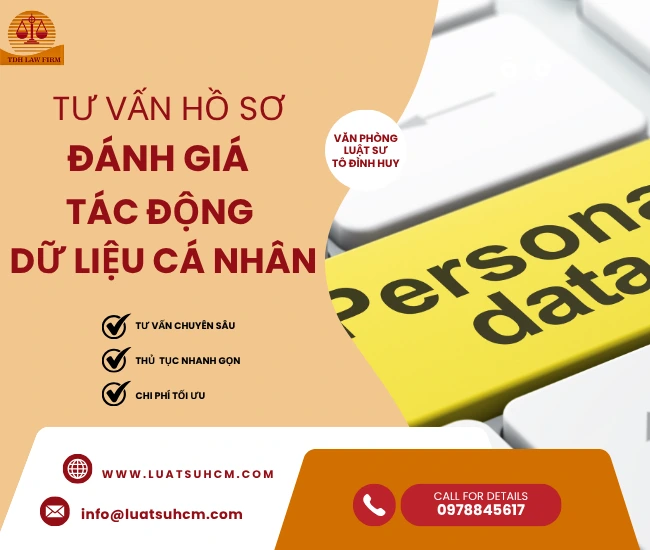 Tư vấn hồ sơ đánh giá tác động dữ liệu cá nhân
