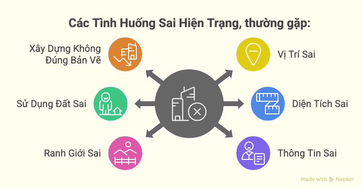 Dịch vụ cấp đổi sổ mới nhà bị sai hiện trạng