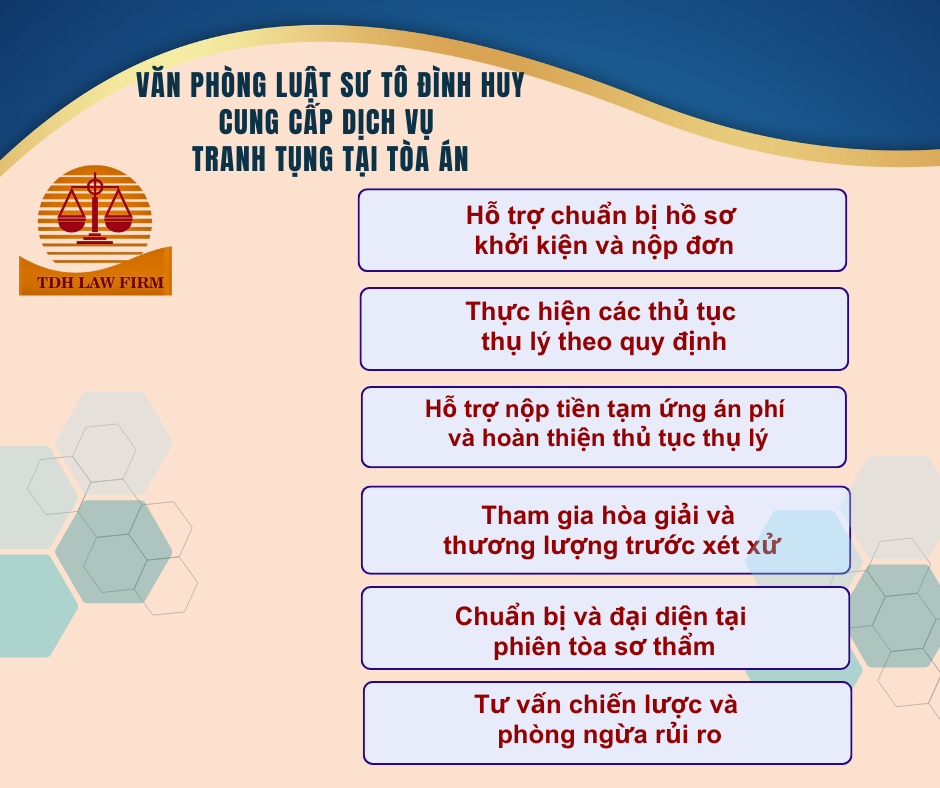 Luật sư chuyên về tranh tụng tại Tòa án