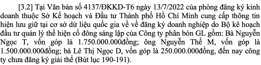 Hình 1 Trích bản án số 63:2023