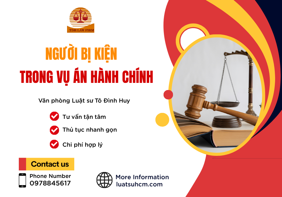 Người bị kiện trong vụ án hành chính
