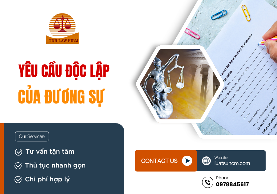 Yêu cầu độc lập của đương sự