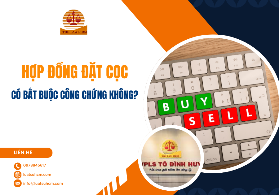Hợp đồng đặt cọc có bắt buộc công chứng không